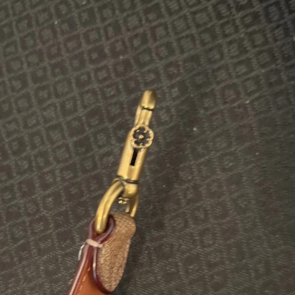 Coach Embellished Tan bag Strap - Picture 9 of 11